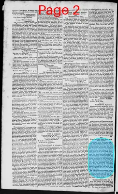 Page thumbnail for Martinsburgh Gazette