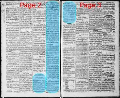 Page thumbnail for Martinsburgh Gazette