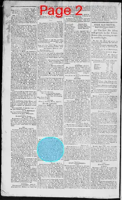 Page thumbnail for Martinsburgh Gazette