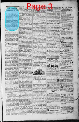 Page thumbnail for Martinsburgh Gazette