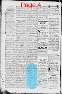Page thumbnail for Martinsburgh Gazette