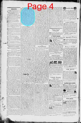 Page thumbnail for Martinsburgh Gazette