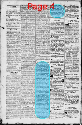 Page thumbnail for Martinsburgh Gazette