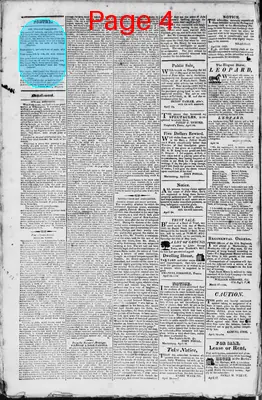 Page thumbnail for Martinsburgh Gazette