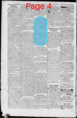 Page thumbnail for Martinsburgh Gazette
