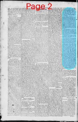 Page thumbnail for Martinsburgh Gazette