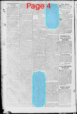 Page thumbnail for Martinsburgh Gazette