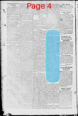 Page thumbnail for Martinsburgh Gazette