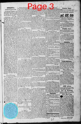 Page thumbnail for Martinsburgh Gazette