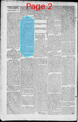 Page thumbnail for Martinsburgh Gazette