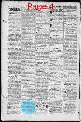 Page thumbnail for Martinsburgh Gazette