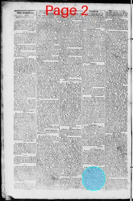 Page thumbnail for Martinsburgh Gazette