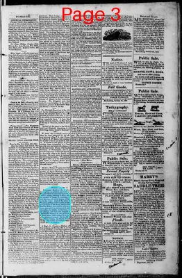 Page thumbnail for Martinsburgh Gazette