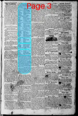 Page thumbnail for Martinsburgh Gazette