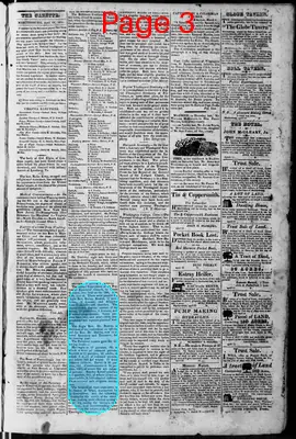 Page thumbnail for Martinsburgh Gazette