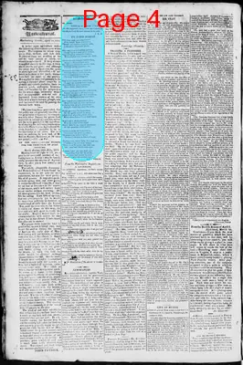 Page thumbnail for Martinsburgh Gazette