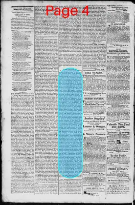 Page thumbnail for Martinsburgh Gazette