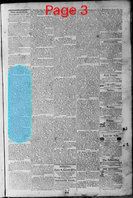Page thumbnail for Martinsburgh Gazette