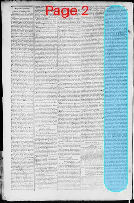 Page thumbnail for Martinsburgh Gazette