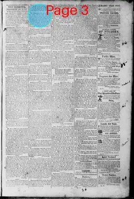 Page thumbnail for Martinsburgh Gazette