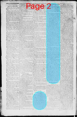 Page thumbnail for Martinsburgh Gazette
