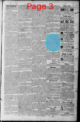 Page thumbnail for Martinsburgh Gazette
