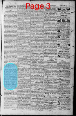 Page thumbnail for Martinsburgh Gazette