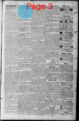 Page thumbnail for Martinsburgh Gazette