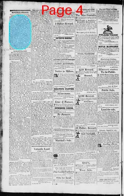 Page thumbnail for Martinsburgh Gazette