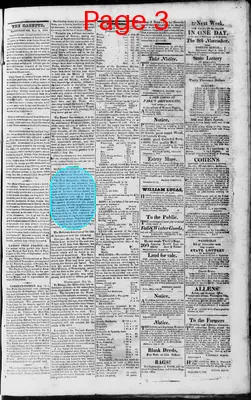 Page thumbnail for Martinsburgh Gazette