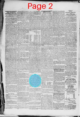 Page thumbnail for Martinsburg Gazette