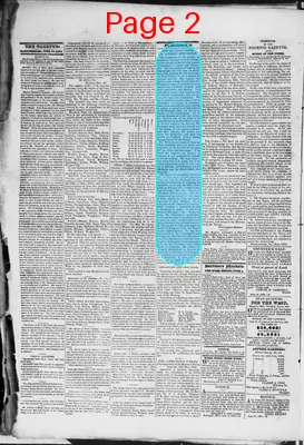Page thumbnail for Martinsburg Gazette