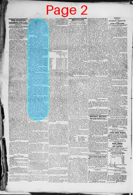 Page thumbnail for Martinsburg Gazette