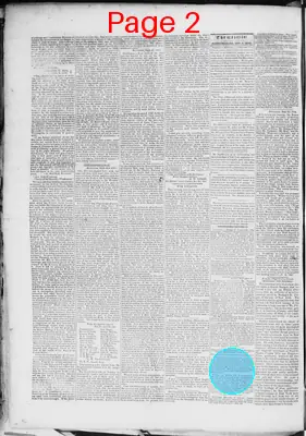 Page thumbnail for Martinsburg Gazette