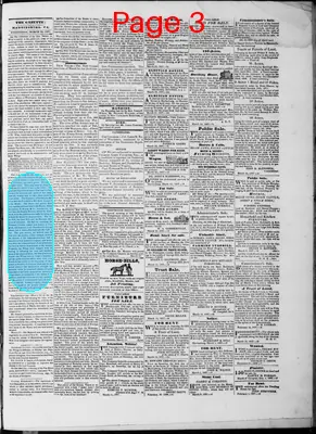 Page thumbnail for Martinsburg Gazette