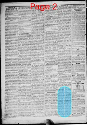 Page thumbnail for Martinsburg Gazette