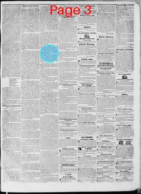 Page thumbnail for Martinsburg Gazette