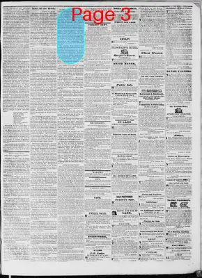 Page thumbnail for Martinsburg Gazette