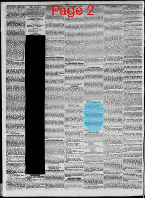 Page thumbnail for Martinsburg Gazette