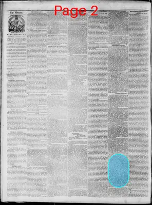 Page thumbnail for Martinsburg Gazette