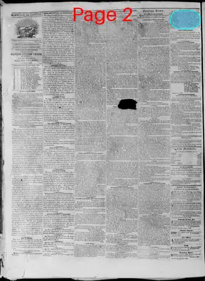 Page thumbnail for Martinsburg Gazette