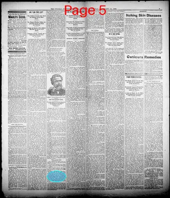 Page thumbnail for Weekly Courier Journal