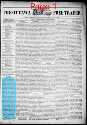 Page thumbnail for The Ottawa Free Trader