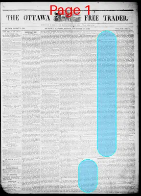 Page thumbnail for The Ottawa Free Trader
