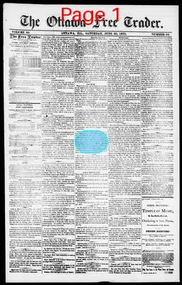 Page thumbnail for The Ottawa Free Trader