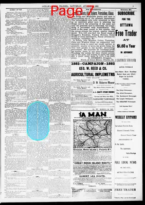 Page thumbnail for The Ottawa Free Trader