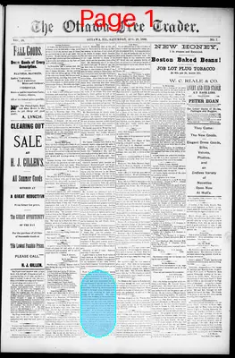 Page thumbnail for The Ottawa Free Trader