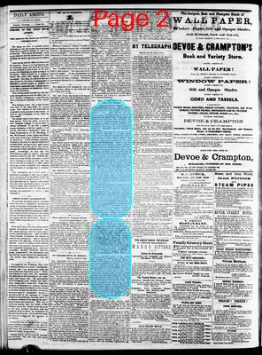 Page thumbnail for The Evening Argus