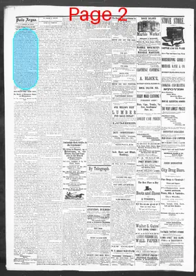 Page thumbnail for The Evening Argus