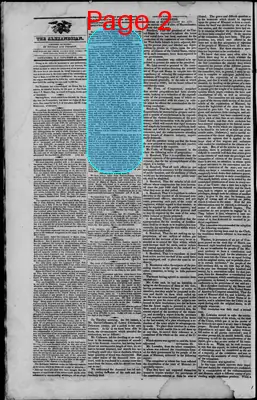 Page thumbnail for The Alexandrian: A Commercial, Agricultural And Literary Journal